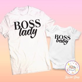 Boss lady és boss baby páros szett