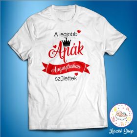 A legjobb apák születésnap férfi póló