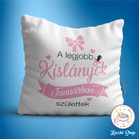A legjobb kislányok születésnap párna
