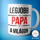 A legjobb papa a világon bögre
