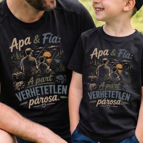 Apa és fia a part verhetetlen párosa 