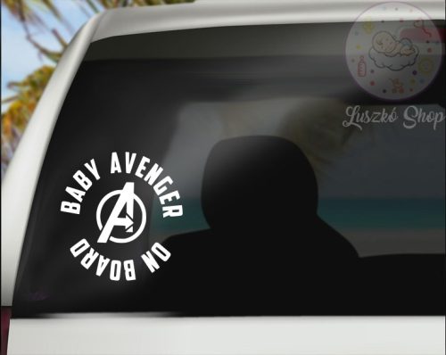 Baby on the board avengers matrica