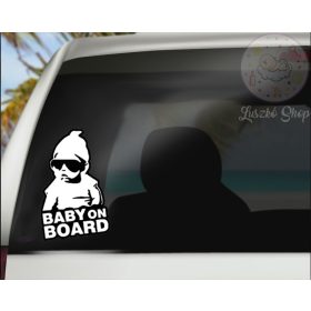 Baby on the board matrica