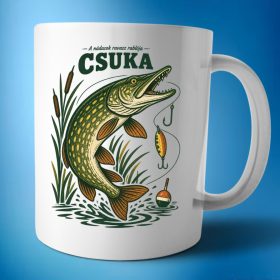 Csuka bögre