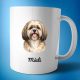 Lhasa apso - egyedi névvel bögre