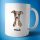 Olasz agár - egyedi névvel bögre