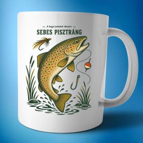 Sebes pisztráng bögre