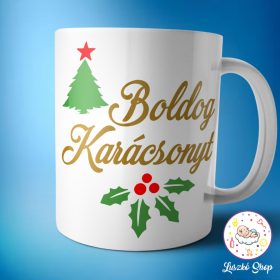 Boldog karácsonyt bögre