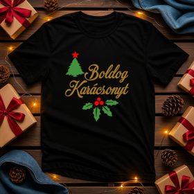 Boldog karácsonyt póló