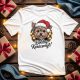 Boldog karácsonyt yorkshire terrier póló