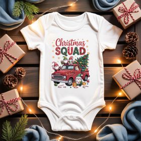 Christmas squad baby body