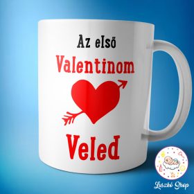 Első valentinom veled bögre