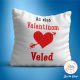 Első valentinom veled párna
