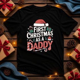 First christmas as a daddy póló