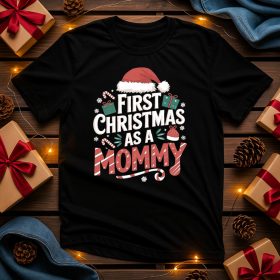 First christmas as a mommy póló