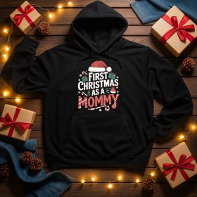 First christmas as a mommy pulóver