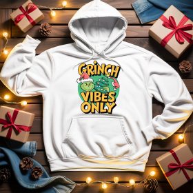 Grinch vibes only pulóver