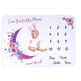 Holdas mérföldkő baba takaró