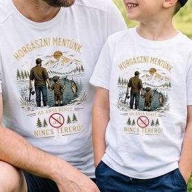 Horgászni mentünk ha anya keres páros póló