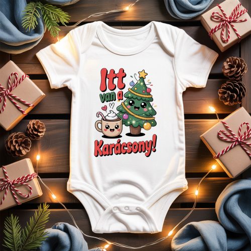 Itt van a karácsony baby body