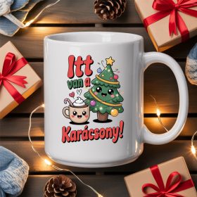 Itt van a karácsony bögre