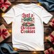 Just a girl who loves christmas cookies póló