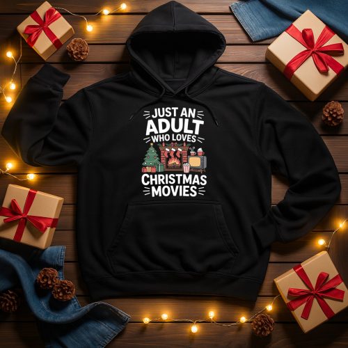 Just an adult who loves christmas movie pulóver