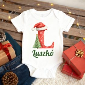 Karácsonyi body egyedi névvel