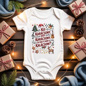 Kis karácsony, nagy karácsony baby body v2