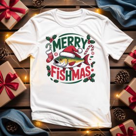 Merry fishmas póló