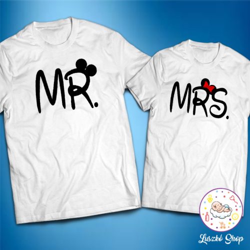 Mr és Mrs páros póló