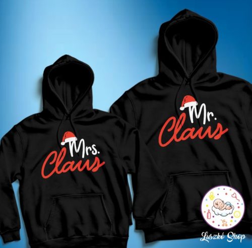 Mr és Mrs Claus páros pulóver szett
