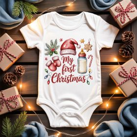 My first christmas baby body