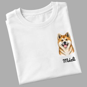 Akita - egyedi névvel póló