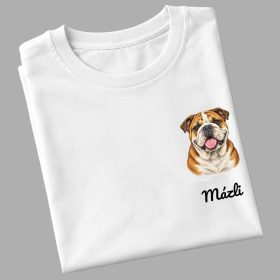 Bulldog - egyedi névvel póló