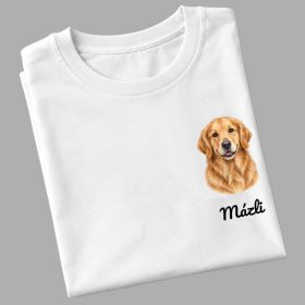 Golden retriever - egyedi névvel póló