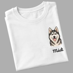 Husky - egyedi névvel póló