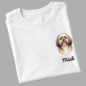 Lhasa apso - egyedi névvel póló