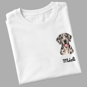 Német dog - egyedi névvel póló