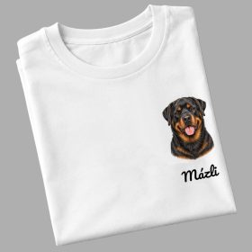 Rottweiler - egyedi névvel póló