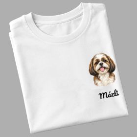 Shih tzu - egyedi névvel póló