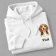 Beagle - egyedi névvel pulóver