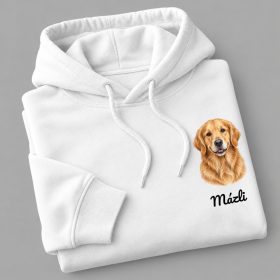 Golden retriever - egyedi névvel pulóver