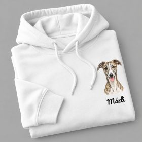 Whippet - egyedi névvel pulóver