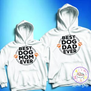 Best Dog and Mom Ever páros pulóver szett